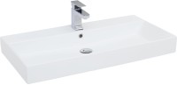 Мебель для ванной комнаты Aquanet Nova Lite 85 напольная, дуб рошелье, 3 ящика