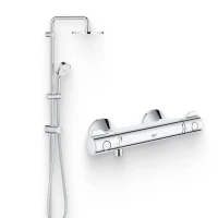 Душевой комплект Термостат Grohe Grohtherm 800 34558000 для душа + Стойка New Tempesta Cosmopolitan 27394002