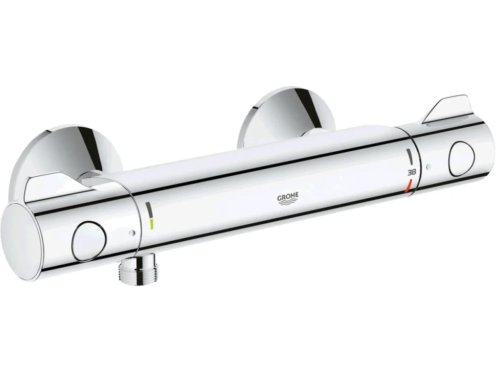 Душевой комплект Термостат Grohe Grohtherm 800 34558000 для душа + Стойка New Tempesta Cosmopolitan 27394002