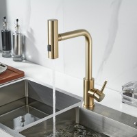 Смеситель для кухни Shevanik S263G золотой сатин