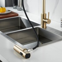 Смеситель для кухни Shevanik S263G золотой сатин