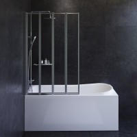 Шторка на ванну AM.PM Like W80BS-100-140CT