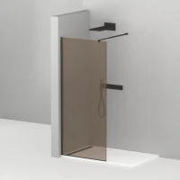 Душевая перегородка Cezares Liberta -L-1-100-BR-NERO