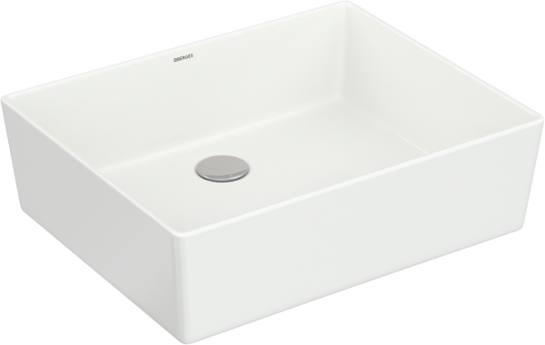 Накладная раковина Berges Ego 50x40, глянцевая белая