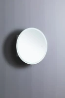 Шкаф с зеркалом в ванную с подсветкой Aquanet Оптима 70 белый, с LED подсветкой