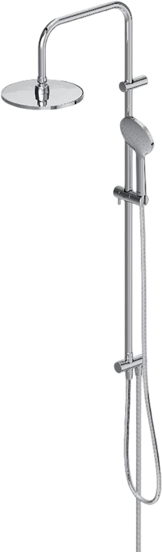 Душевой комплект Смеситель Damixa RedBlu Origin Evo 2 781000000 + Стойка Jupiter 977000000