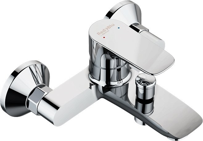 Душевой комплект Смеситель Damixa RedBlu Origin Evo 2 781000000 + Стойка Jupiter 977000000