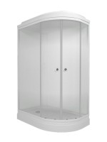 Душевая кабина Triton Коралл Лайт L 120х80 см, белая