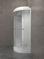 Душевая кабина Triton Коралл Лайт L 120х80 см, белая