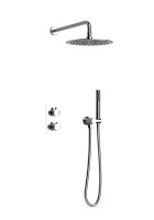 Душевой комплект AltroBagno Unione 040407 Cr С ВНУТРЕННЕЙ ЧАСТЬЮ, хром