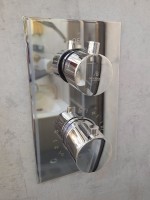 Душевой комплект AltroBagno Unione 040407 Cr С ВНУТРЕННЕЙ ЧАСТЬЮ, хром