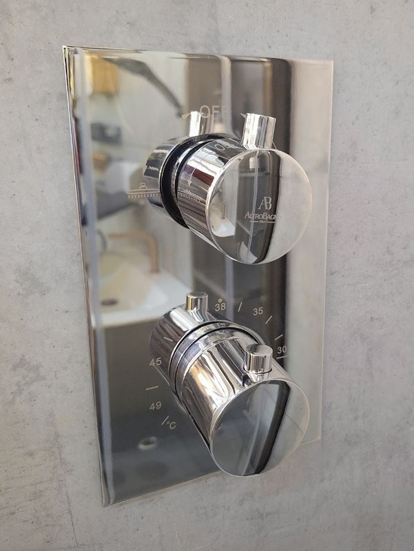 Душевой комплект AltroBagno Unione 040407 Cr С ВНУТРЕННЕЙ ЧАСТЬЮ, хром