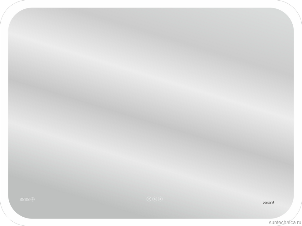 Зеркало Cersanit LED 070 pro 100, с bluetooth, микрофоном и динамиками