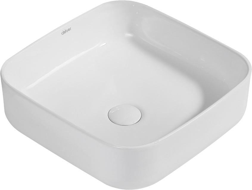 Накладная раковина Abber Rechteck AC2211 белая