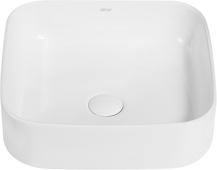Накладная раковина Abber Rechteck AC2211 белая