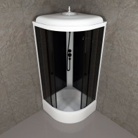 Душевая кабина Triton Грэй Щ0000067303 90х90 см, блэк