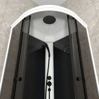 Душевая кабина Triton Грэй Щ0000067303 90х90 см, блэк