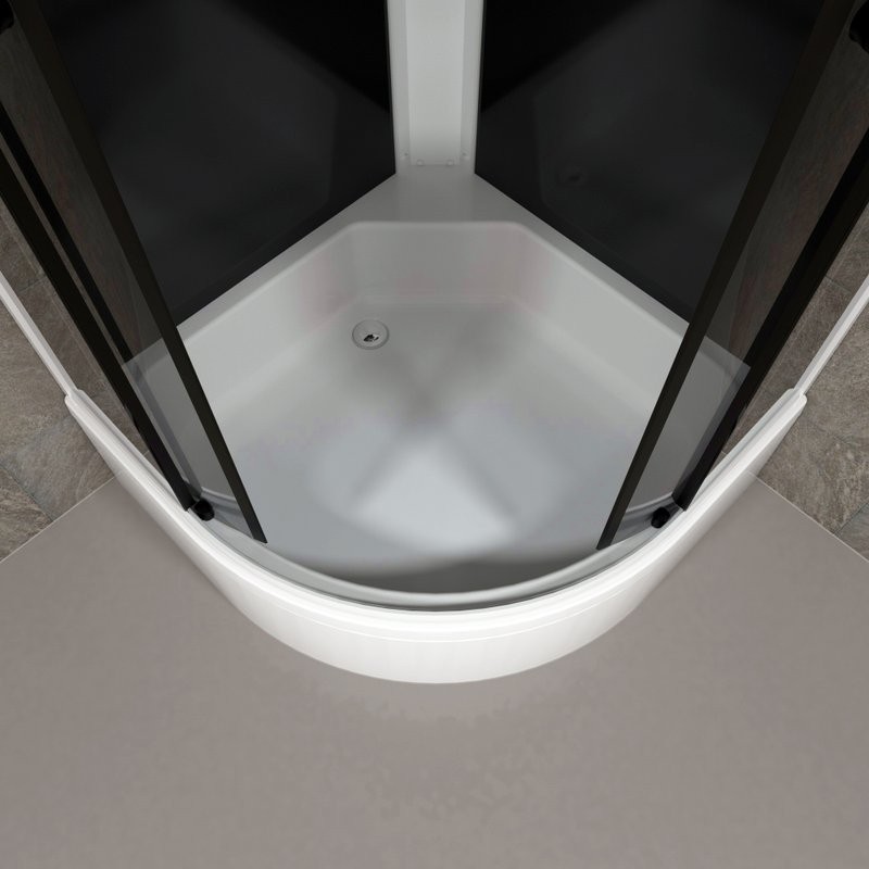 Душевая кабина Triton Грэй Щ0000067303 90х90 см, блэк