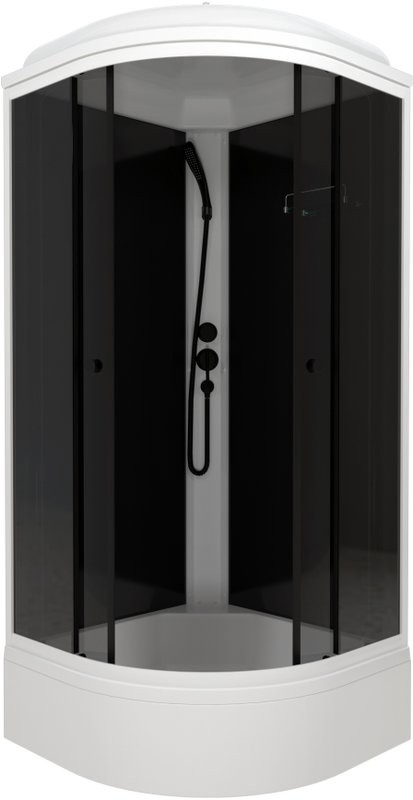 Душевая кабина Triton Грэй Щ0000067303 90х90 см, блэк