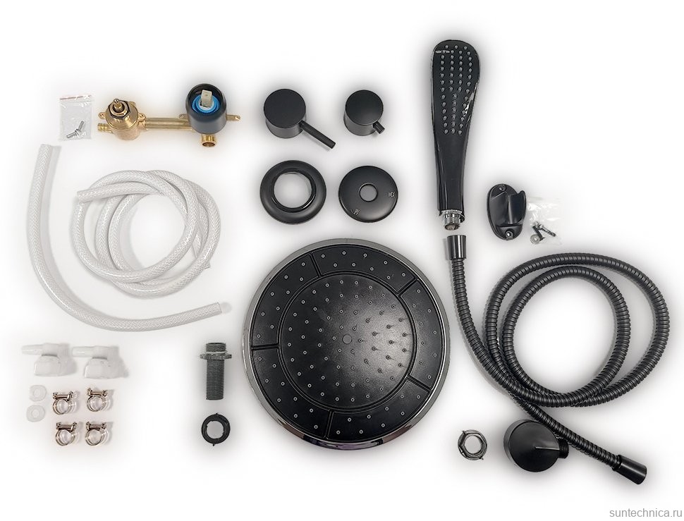 Душевая кабина Triton Грэй Щ0000067303 90х90 см, блэк