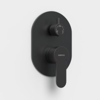 Душевой комплект Berges Nardis 3R 071014 С ВНУТРЕННЕЙ ЧАСТЬЮ, черный матовый