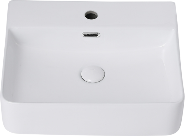 Накладная раковина Abber Rechteck AC2203 белая