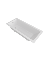 Ванна из искусственного камня Triton Сириус 170x70 см, встраиваемая, белая, на ножках