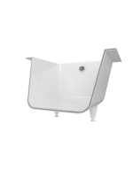 Ванна из искусственного камня Triton Сириус 170x70 см, встраиваемая, белая, на ножках