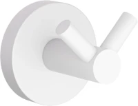 Крючок DEKOR BANYO Alina White A40 408 05 матовый белый, на шурупах Крючок DEKOR BANYO Alina White A40 408 05 матовый белый, на шурупах