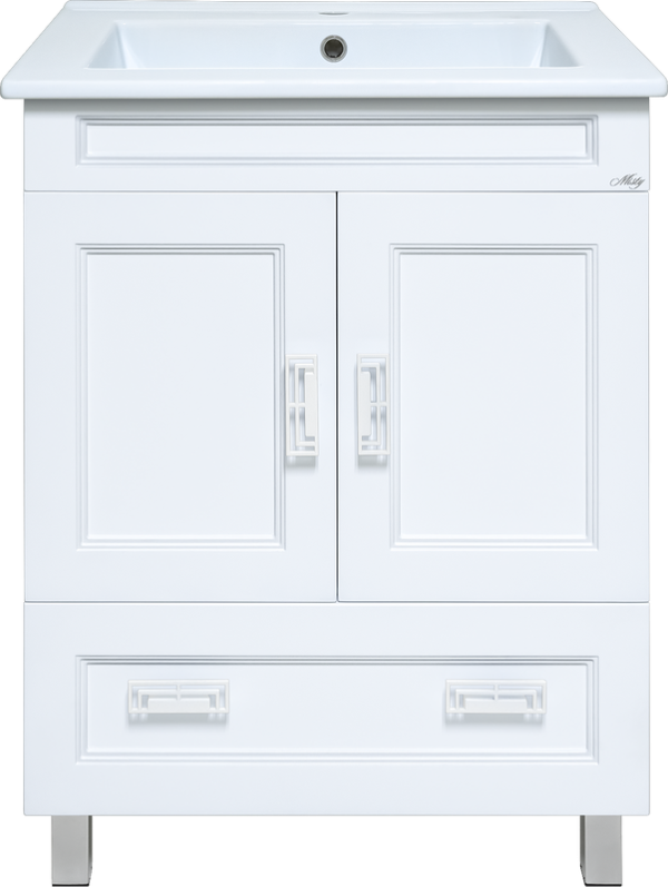 Тумба с раковиной Misty Дива 65 белая