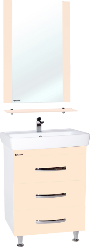 Мебель для ванной комнаты Bellezza Рокко 60 напольная, бежевая