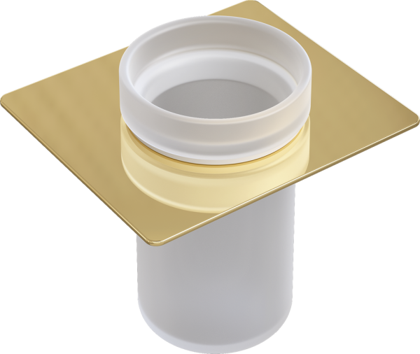 Стакан для ванной Boheme Space 10966-G-TUM золото, стеклянный