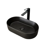 Накладная раковина GID Lago N9020bg 53 глянцевая белая, овальная, фаянс