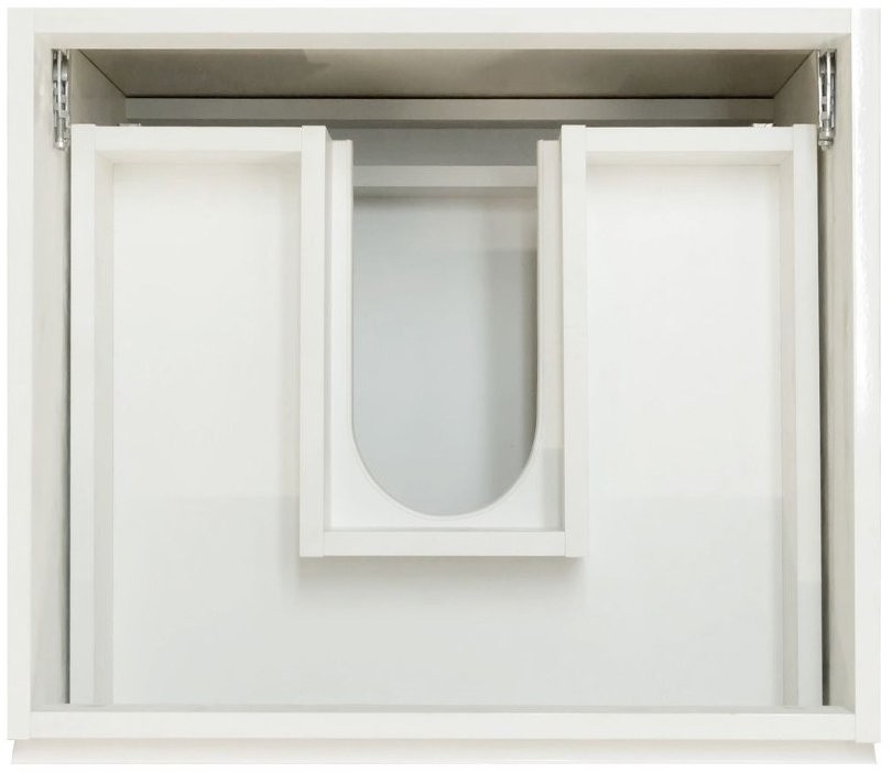 Тумба с раковиной Эстет Dallas Luxe 110 L подвесная, 1 ящик, под стиральную машину