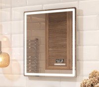 Зеркало Vigo Geometry Media 044 60 с подсветкой, с антизапотевателем