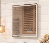 Зеркало Vigo Geometry Media 044 60 с подсветкой, с антизапотевателем