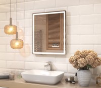 Зеркало Vigo Geometry Media 044 60 с подсветкой, с антизапотевателем