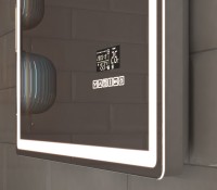 Зеркало Vigo Geometry Media 044 60 с подсветкой, с антизапотевателем