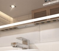 Зеркало Vigo Geometry Media 044 60 с подсветкой, с антизапотевателем
