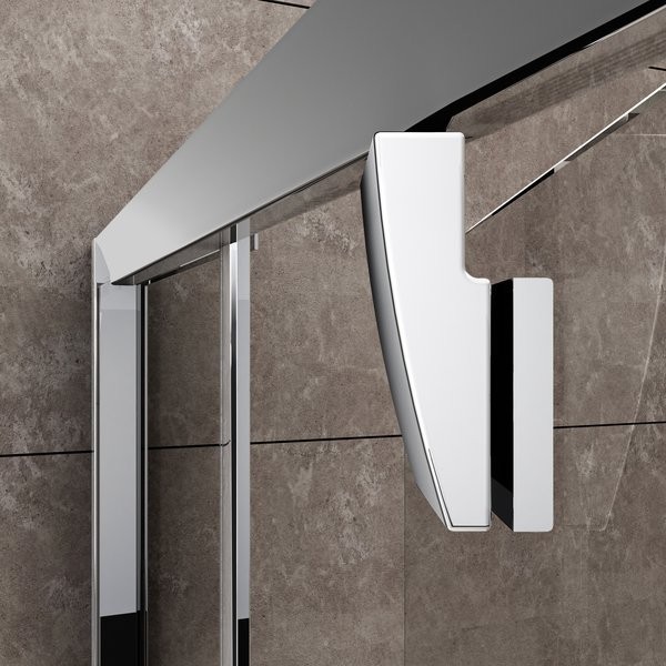 Душевой уголок Ravak Pivot PDOP2 110х80, Transparent, профиль черный