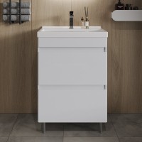 Тумба под раковину Orange Topline Lyon 60 белый глянец