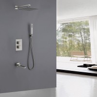 Душевой комплект Abber Daheim AF8250SP С ВНУТРЕННЕЙ ЧАСТЬЮ, сатин