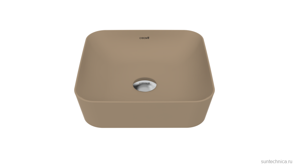 Накладная раковина Creavit Ultra UL040-00CM00E-0000 капучино
