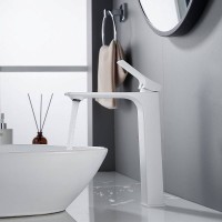 Смеситель для раковины Shevanik S6111C белый Смеситель для раковины Shevanik S6111C белый