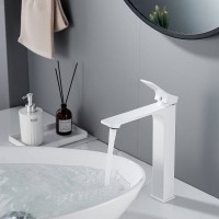 Смеситель для раковины Shevanik S6111C белый Смеситель для раковины Shevanik S6111C белый