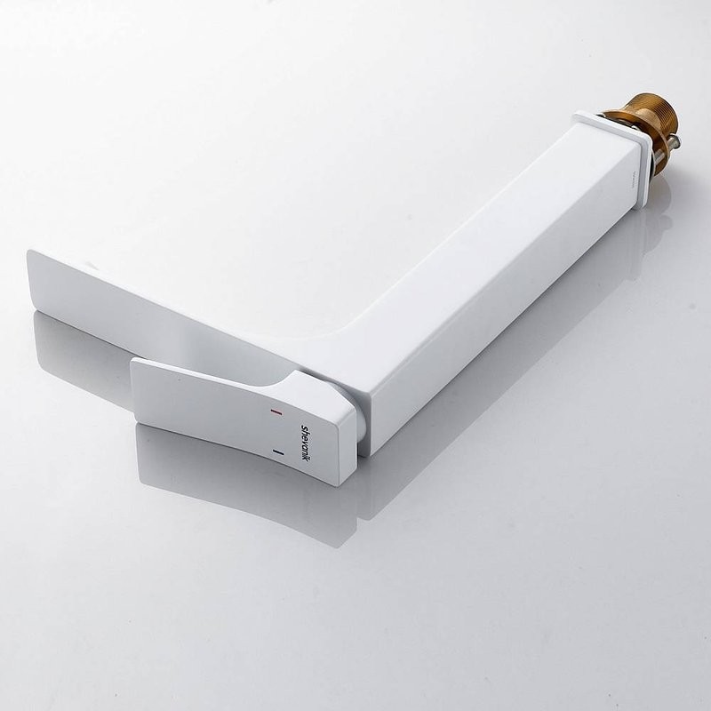 Смеситель для раковины Shevanik S6111C белый