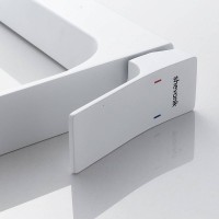 Смеситель для раковины Shevanik S6111C белый Смеситель для раковины Shevanik S6111C белый