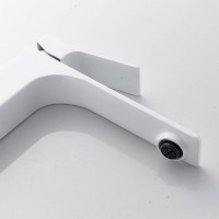 Смеситель для раковины Shevanik S6111C белый Смеситель для раковины Shevanik S6111C белый