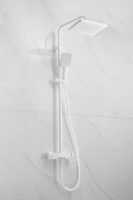 Душевая стойка BELZ B658 B24658-8 матовая белая Душевая стойка BELZ B658 B24658-8 матовая белая
