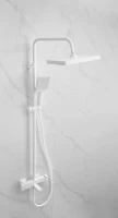 Душевая стойка BELZ B658 B24658-8 матовая белая Душевая стойка BELZ B658 B24658-8 матовая белая